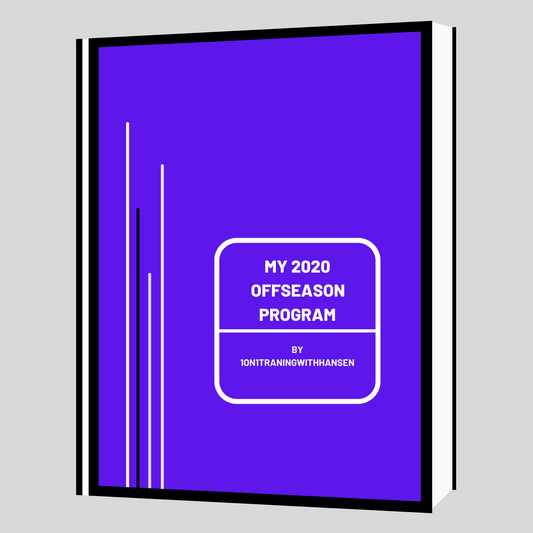 MY 2020 OFFSEASON PROGRAM